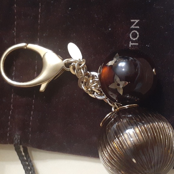 LOUIS VUITTON KEYCHAIN PURSE CHARM EUC AUTHENTIC - Picture 3 of 6